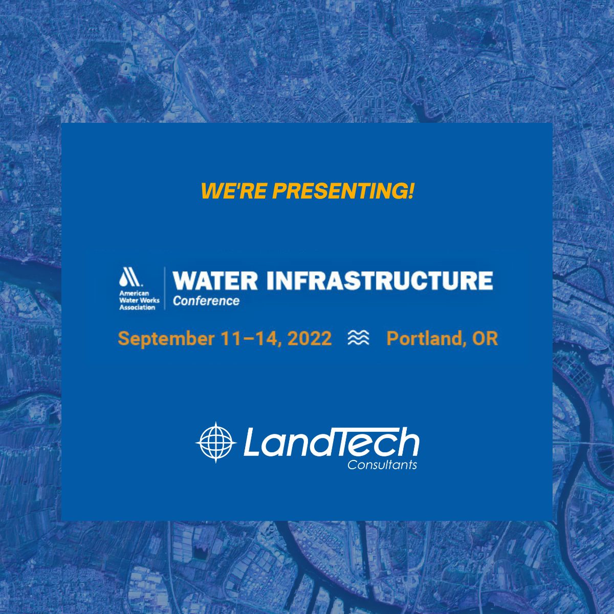 LandTech Presents at AWWA Water Infrastructure Conference LandTech